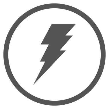 Düz Vektör Yuvarlak Simgeyi Yürüt