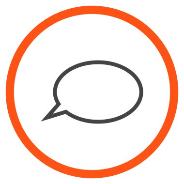 İpucu Bulut Düz Vektör Yuvarlak Simge