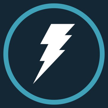 Düz Yuvarlak Vektör Simgesini Yürüt