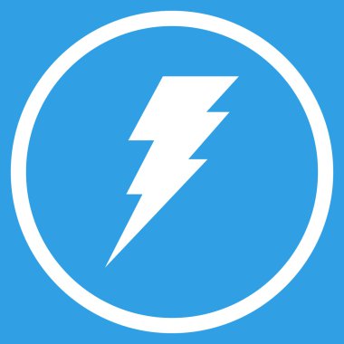 Düz Yuvarlak Vektör Simgesini Yürüt