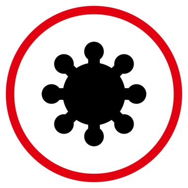 Vites düz vektör yuvarlak simge