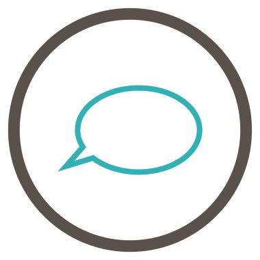 İpucu Bulut Düz Vektör Yuvarlak Simge