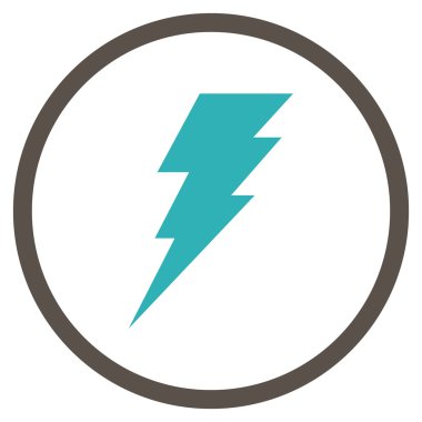 Düz Vektör Yuvarlak Simgeyi Yürüt