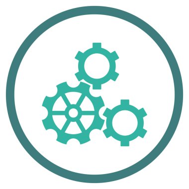 Uygulamalar Düz Vektör Yuvarlak Simge