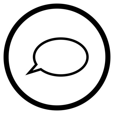 İpucu Bulut Düz Vektör Yuvarlak Simge