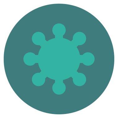 Vites düz yuvarlak vektör simgesi