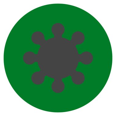 Vites düz yuvarlak vektör simgesi