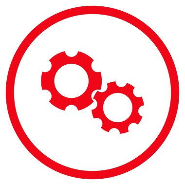 Araçları vektör yuvarlak simge düz