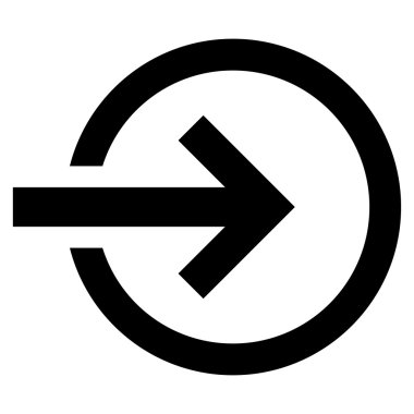 Alma düz vektör simgesi