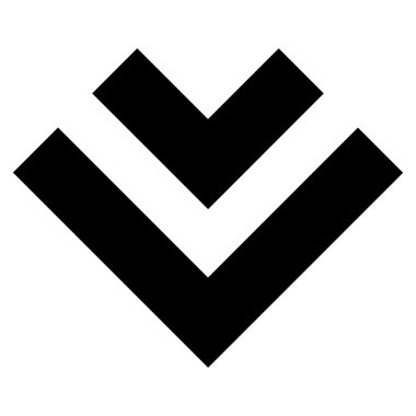 Düz vektör simgesi kaydır