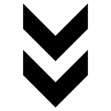 Düz vektör simgesi kaydır