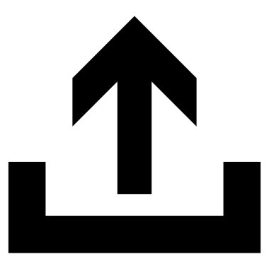 Düz vektör simge yüklemek