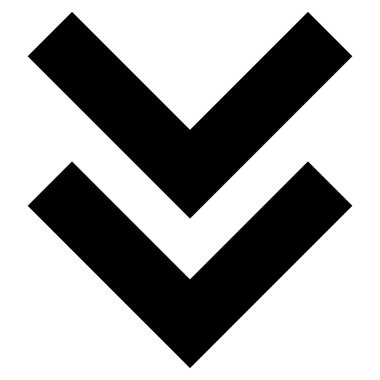 Düz vektör simgesi kaydır