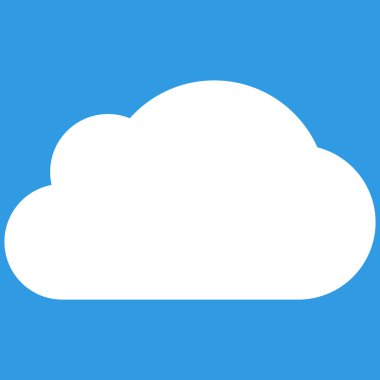 Cloud Flat Vector Symbol