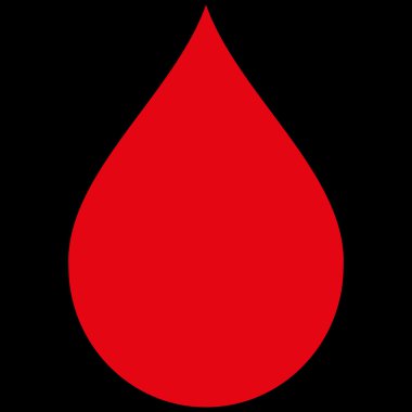 Düz vektör simge damla