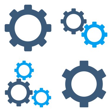 Vites düz vektör sembolleri