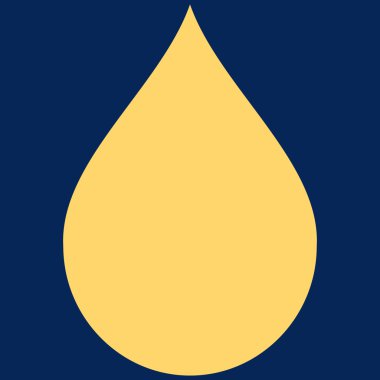 Düz vektör simge damla