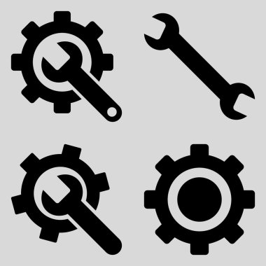 Ayarlar Düz Vektör Sembolleri