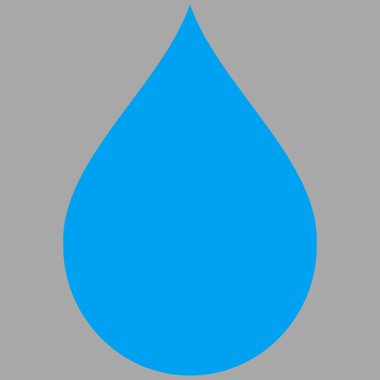 Düz vektör simge damla