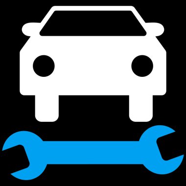 Car Repair Flat Vector Symbol