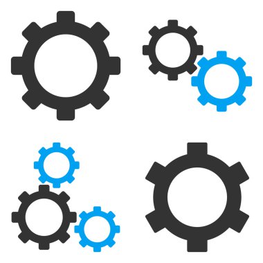 Vites düz vektör sembolleri