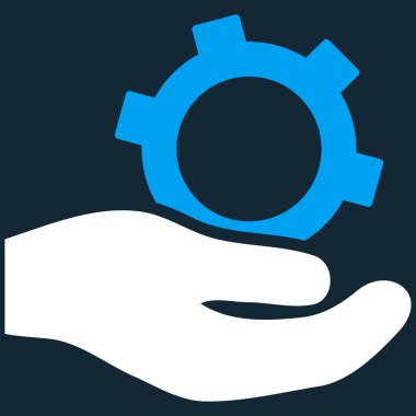 Engineering Service Flat Vector Symbol