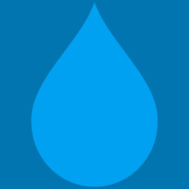 Düz vektör simge damla