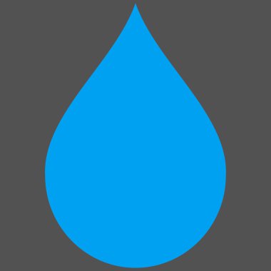 Düz vektör simge damla