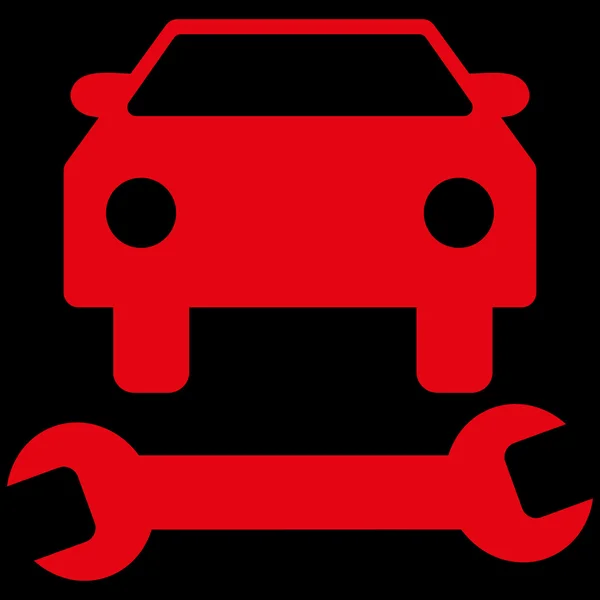 Car Repair Flat Vector Symbol — Διανυσματικό Αρχείο