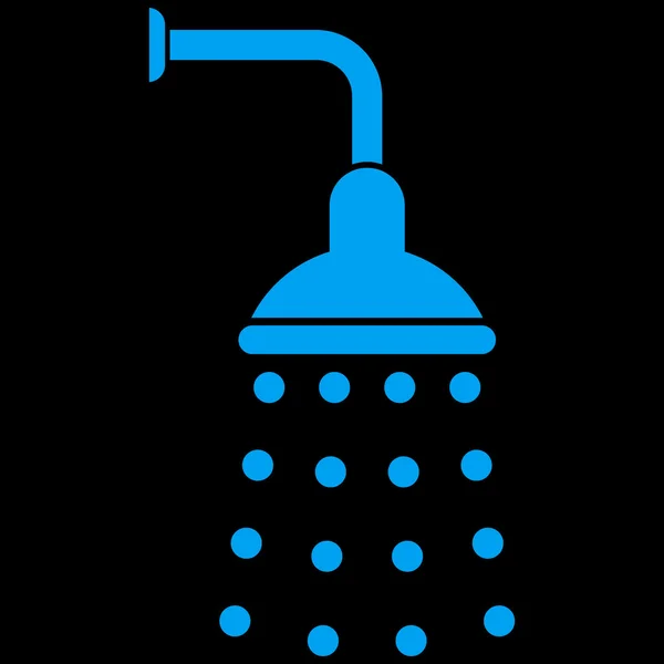 Dusche flacher Vektor-Symbol — Stockvektor