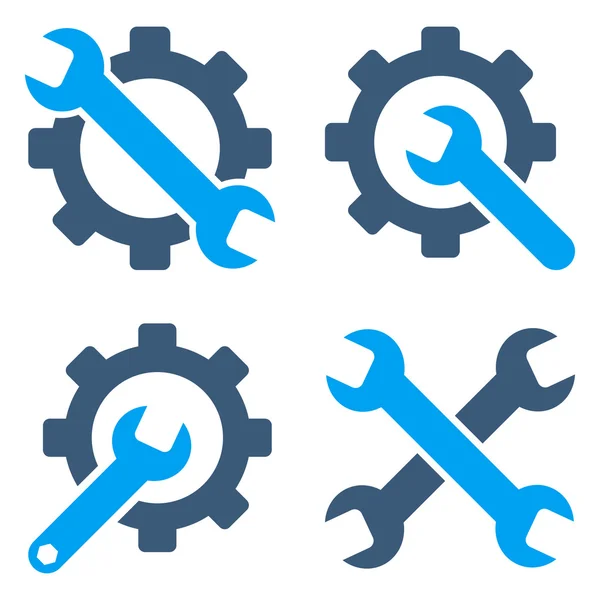 Tools Flat Vector Symbols — Stock Vector