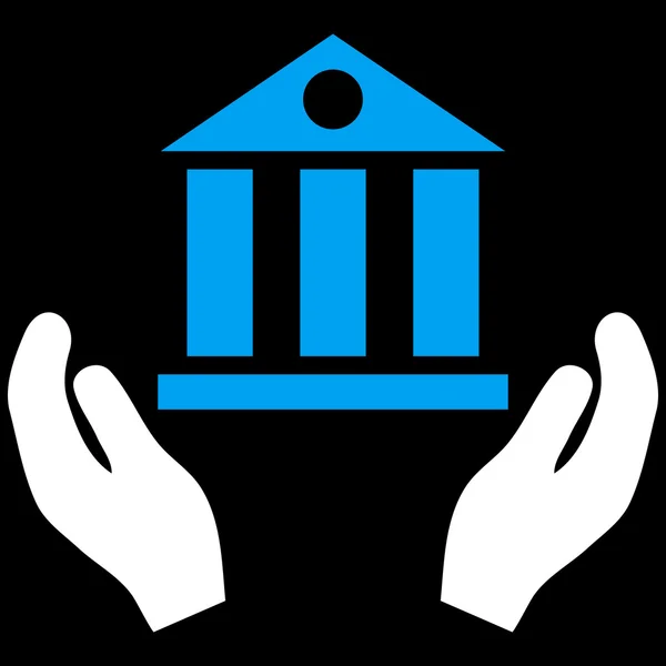 Bankovní služby byt vektoru Symbol — Stockový vektor