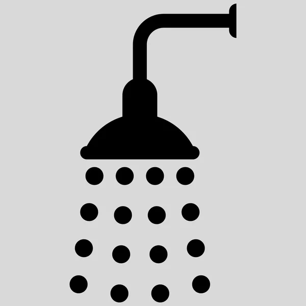 Dusche flacher Vektor-Symbol — Stockvektor