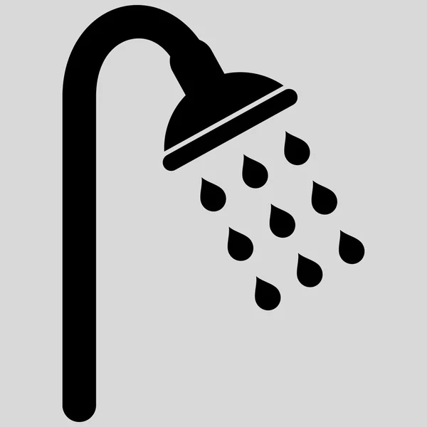Dusche flacher Vektor-Symbol — Stockvektor