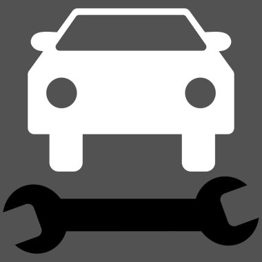Car Repair Flat Vector Symbol