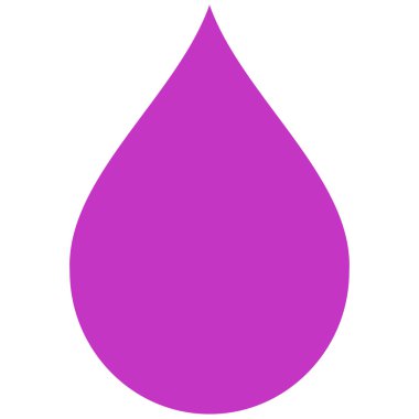 Düz vektör simge damla