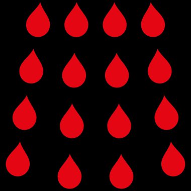 Damla düz vektör simgesi