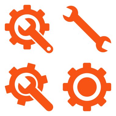 Ayarlar Düz Vektör Sembolleri