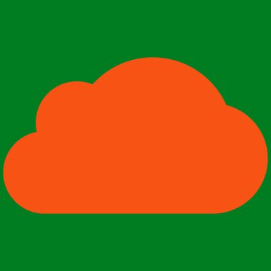 Cloud Flat Vector Symbol