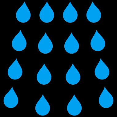 Damla düz vektör simgesi