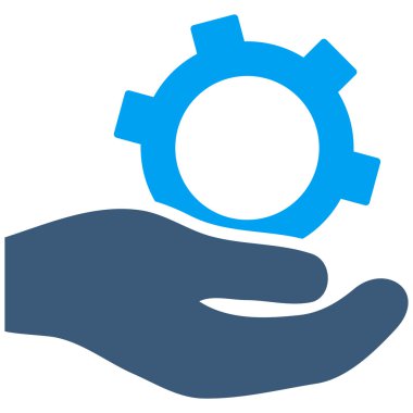 Engineering Service Flat Vector Symbol