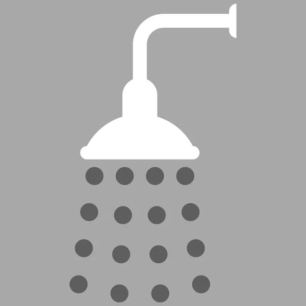 Symbole de vecteur plat de douche — Image vectorielle