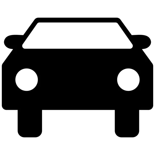 Bilen platt vektor Symbol — Stock vektor