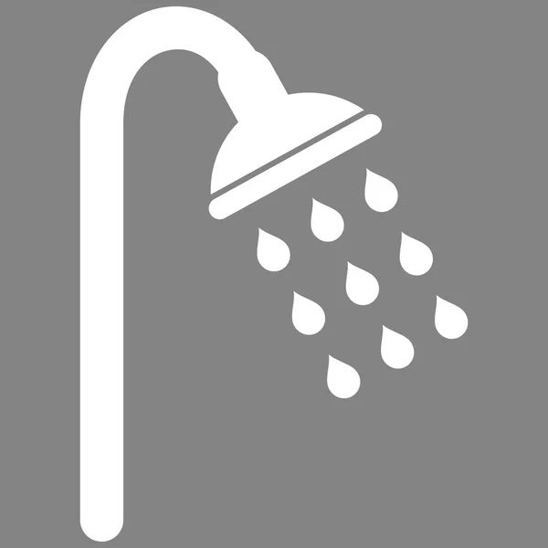 Sprcha ploché vektor Symbol — Stockový vektor