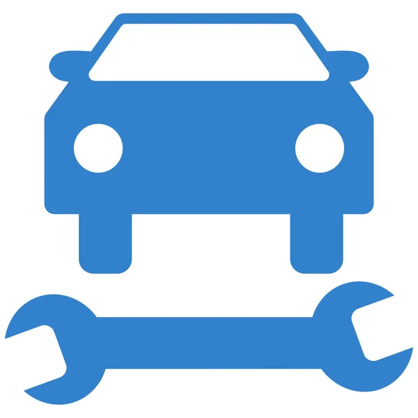 Car Repair Flat Vector Symbol — Stockový vektor