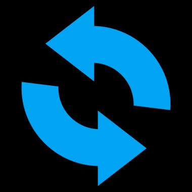 Düz vektör simgesini tazele