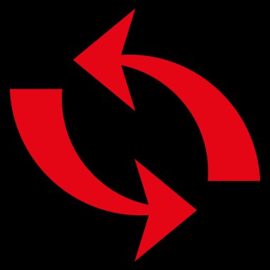 Düz vektör simgesini tazele