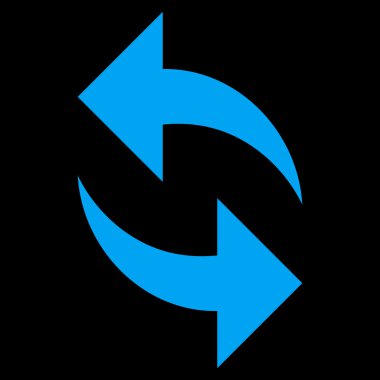 Düz vektör simgesini tazele