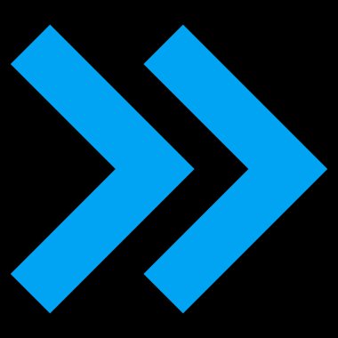 Vardiya doğru düz vektör simgesi