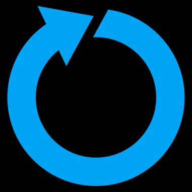 Düz vektör simge döndürmek